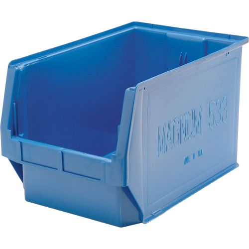 Quantum Storage Magnum Bin- 3Pk 19 3/4inL x 12 3/8inW x 11 7/8inH Blue #QMS533BL