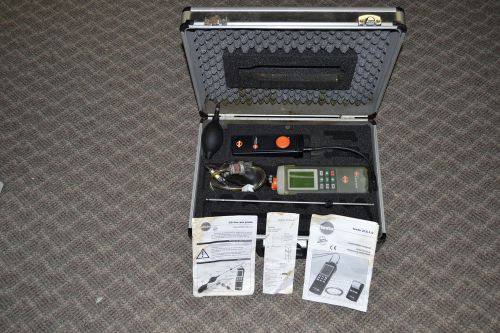 TESTO 316-1 GAS DETECTOR &amp; 315-2 CO2 TESTER SETS w/ TOP SAFE COVER IN HARD CASE