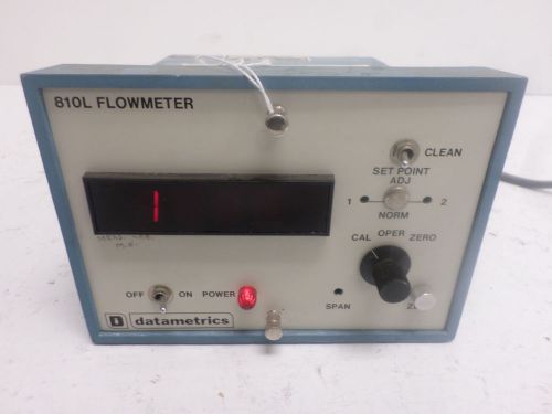 Datametrics 810lv-dax flowmeter 6000-sfpm for sale