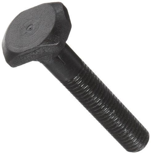 Small Parts Carbon Steel T-Bolt, Black Oxide Finish, Square Head, 2&#034; Threaded