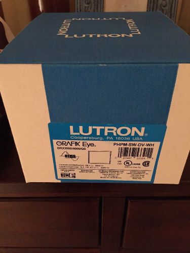 Lutron PHPM-SW-DV-WH /GRX 3000/GRX/4000/QS