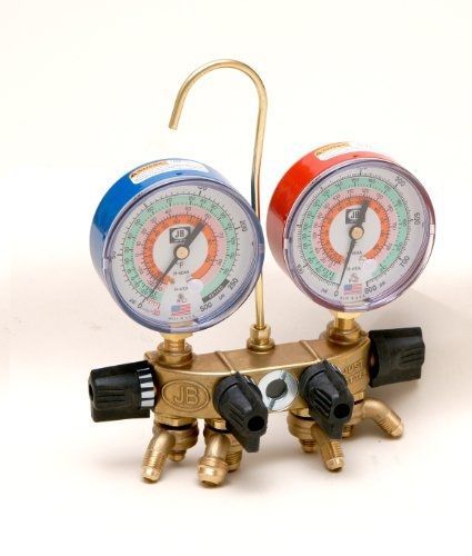 Jb industries 26233 4-valve brass ball valve manifold for sale