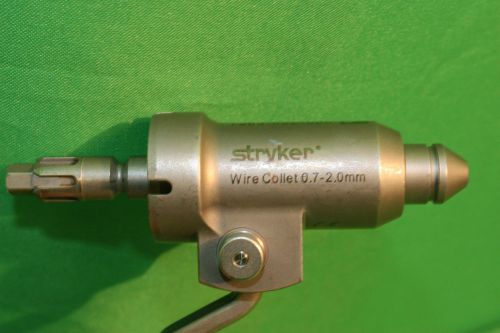 Stryker 7203-026 System 7 Dual Trigger Wire Collet - 0.7 - 2.0mm TESTED