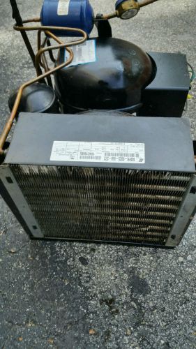 REFRIGERATION CONDENSER 1/4HP R-404, 115Vac for com refrigerators, coolers, etc.