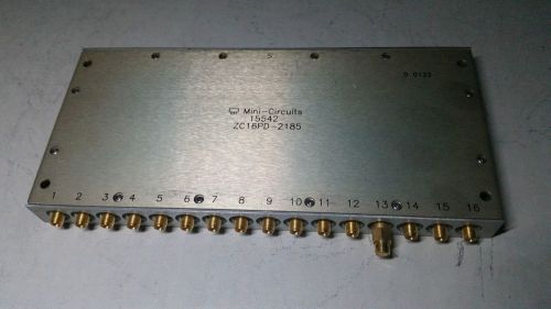 Mini circuits zc16pd 2185 16-way 1800 - 2600 mhz sma power splitter/combiner for sale