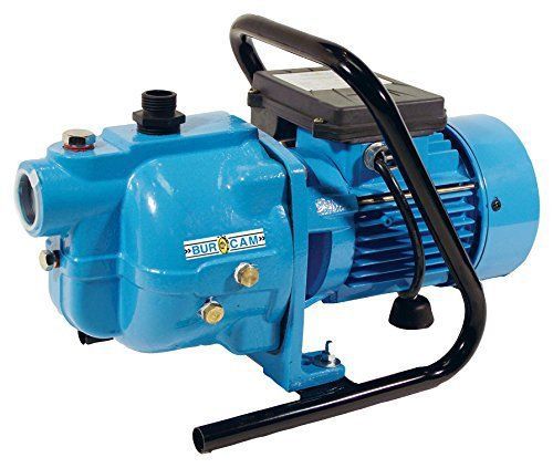 Burcam shallow well cast iron sprinkler jet pump + handle 503220s for sale
