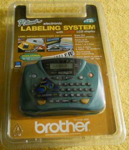 Brother P-Touch Electronic Labeling System Office Business Large LCD Display NIB