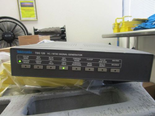 Tektronix Model:  TSG 120 YC / NTSC Siginal Generator .  &lt;