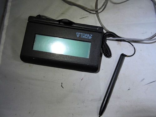 Topaz SigLite T-L460 HSB-R Electronic Signature Capture Pad USB See Details