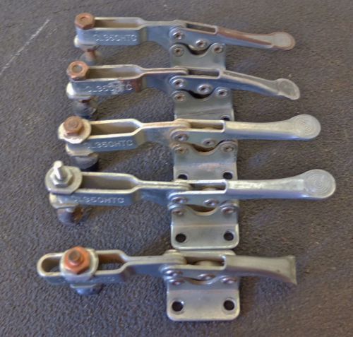 Lot of 5 Used CARR LANE Toggle Clamps - CL350HTC  - 5.5&#034; Long