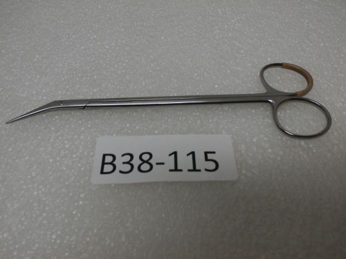 JARIT 310-340 DeBAKEY Scissors 7&#034; Angled on Side 25* Cardiovascular Intruments