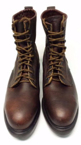 Red Wing Mens Steel Toe Lace Up Work Western Boots Removable Kiltie Size 10 D