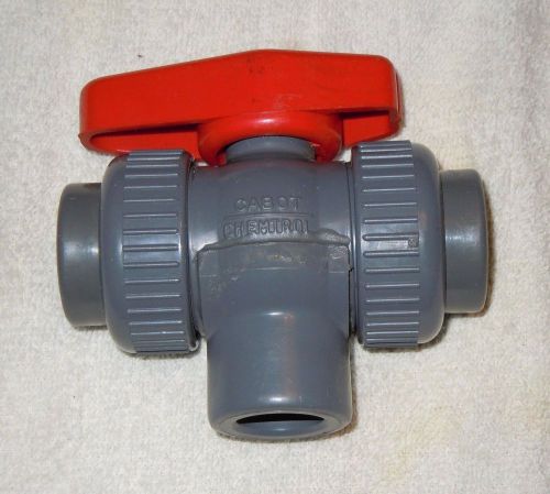 Cabot chemtrol 1/2 inch npt  threaded 3-way valve for sale