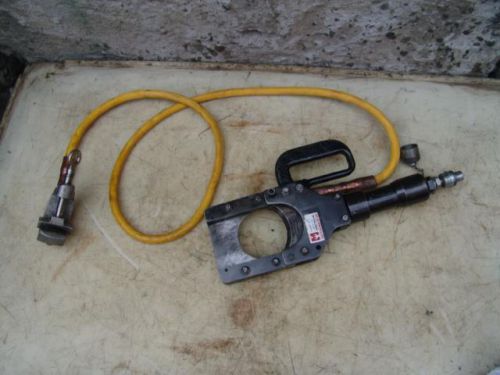HUSKIE SP-85 ENERPAC CABLE WIRE CUTTER WITH GROUND WIRE
