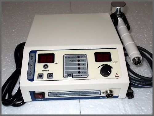Therapeutic Ultrasound Therapy Unit 1 Mhz Compact Model Machine R456HGKH