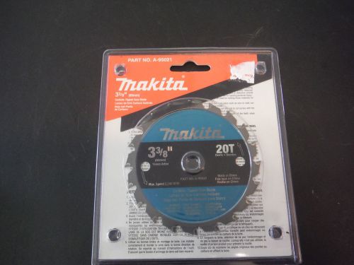 Makita A-95021 3-3/8-Inch T.C.T. Saw Blade For Wood New