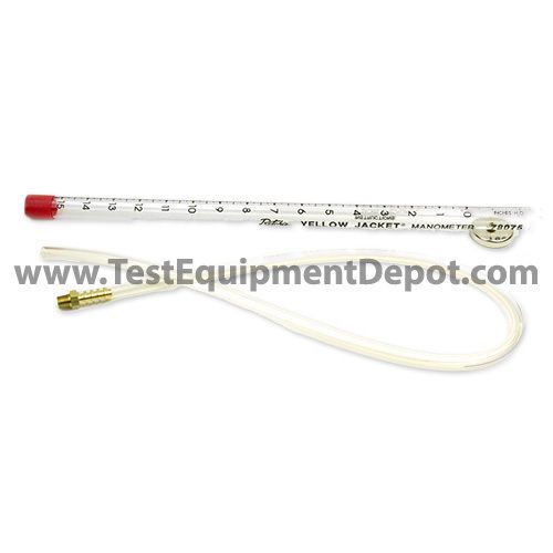 Yellow jacket 78075 -2&#034; - 0 - 15&#034; scale manometer for sale