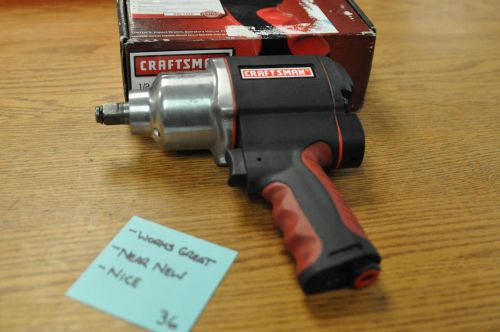 CRAFTSMAN 1/2&#034; IMPACT WRENCH 16882 400ft-lbs Max Torque NOB FAST SHIP! 36