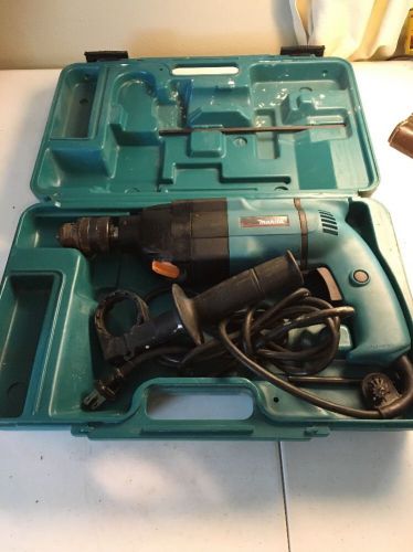 MAKITA HP2030 HAMMER DRILL / Works with Case Cleaned!