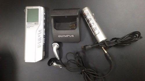 Olympus DM-20 Digital Voice Recorder + Remote Control  Dictaphone MP3 DSS WMA