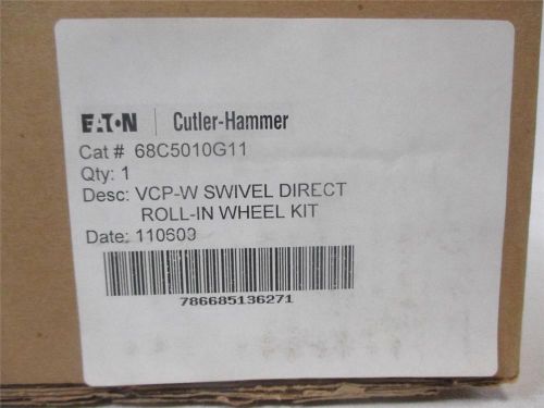 Cutler hammer 68c5010g11 vcp-w swivel direct roll-in wheel kit for sale
