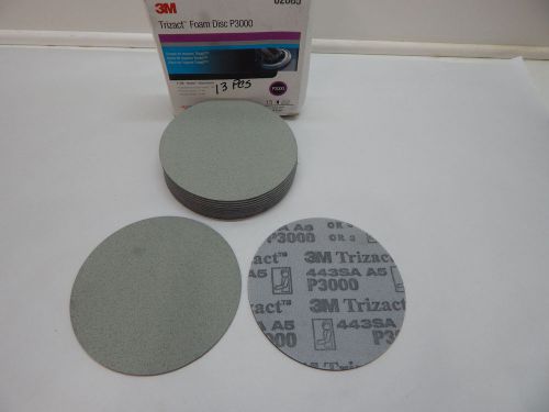 3m Trizact Foam Disc P3000 Hookit open  Box of 13