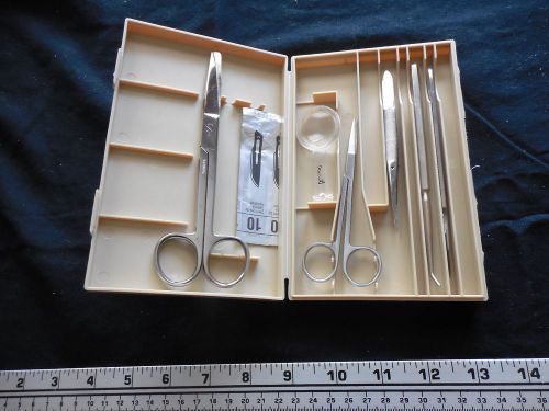 Vintage Mccoy Health Science Supply Dissecting Kit partial