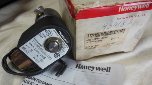Nib honeywell 71221sn1mm00n0c111p3 skinner valve 110/50-120/60 10watts, 1000 psi for sale