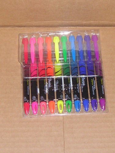 NEW OPENED Sharpie Accent Liquid Highlighter 12 Assorted Colors
