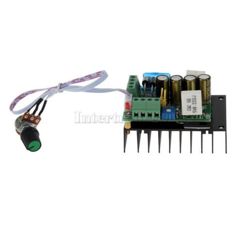 Alarm Output Function 12V-50V 15A DC Motor Speed Control Switch Controller