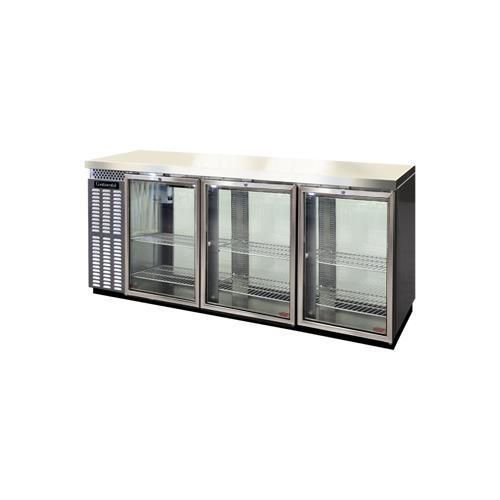 Continental Refrigerator BBC79S-SS-GD-PT Back Bar Cabinet, Refrigerated