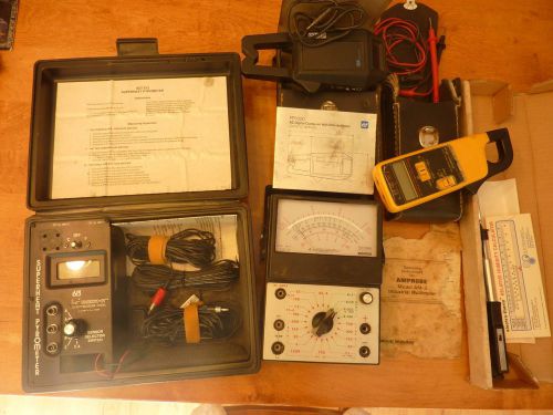 vintage amprobe &amp; other electric meters