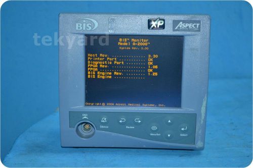 ASPECT MEDICAL SYSTEMS BIS A-2000 185-0070 PATIENT MONITOR @ (125641)