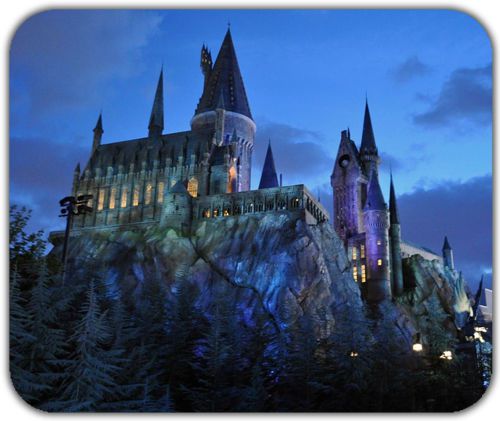 Hogwarts Fan Art Work Harry Wizard Potter World MousePad Mouse Pad Mat Washable