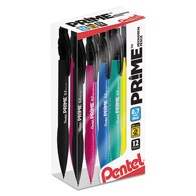 PRIME Mechanical Pencil, Black, Assorteds, Dozen, Sold as 1 Dozen