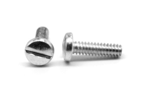 #2-56 x 3/16 (ft) coarse machine screw slotted pan head zinc plated pk 5000 for sale