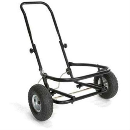 Wheeled Hand Cart Durable  Sturdy Holds 350 Pounds Farm Office Home Folds Black
