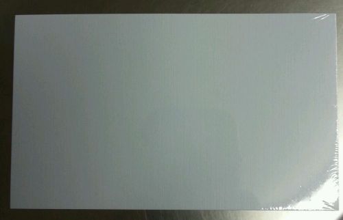 NEW SEALED 150 Sky Blue Linen Blank 3 x 5 Index Cards (3&#034;x5&#034; Card Stock) UNRULED