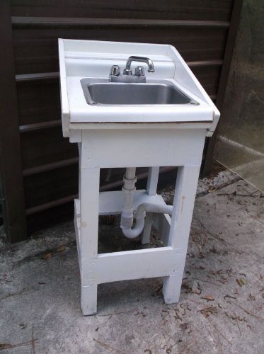 Handsink stainless steel  with cabinet