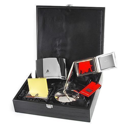 $1038 tonino lamborghini sl002 greatest gift office 5-pc black wooded box set for sale
