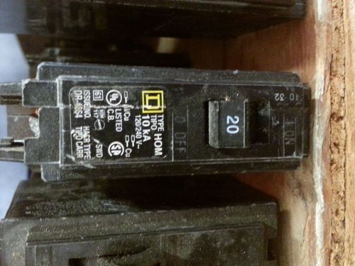 Square D - Homeline Breaker - 1-Pole 20-Amp (HOM120CP1235)