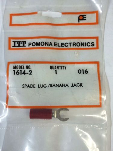 NIB Pomona 1614-2 Spade Lug/Banana Jack