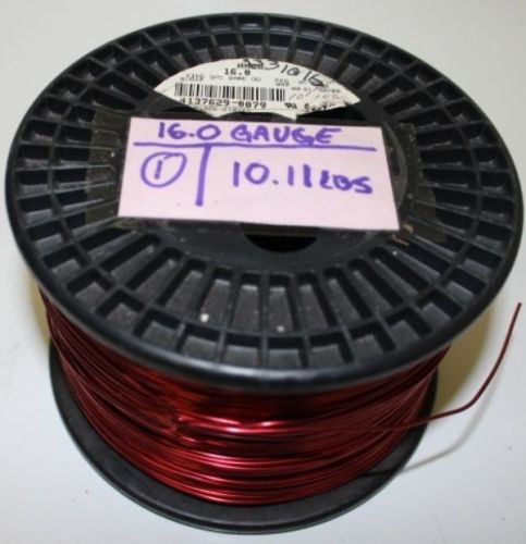 16.0 Gauge Rea Magnet Wire 10.11 lbs / Fast Shipping / Trusted Seller !