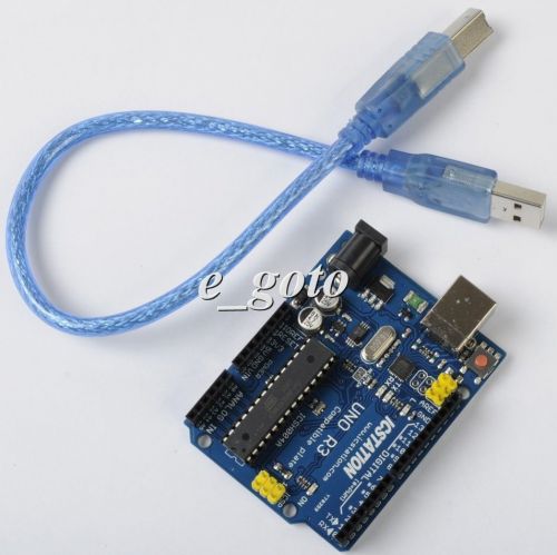 ATmega16U2  ATmega328P  UNO R3 V3.0 Board Compatible Arduino Free USB Cable