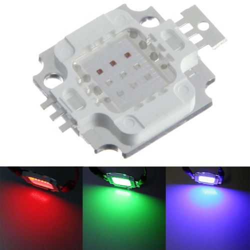 10W watt high power SMD LED chip RGB colors change For lamp bulb Emitter DIY