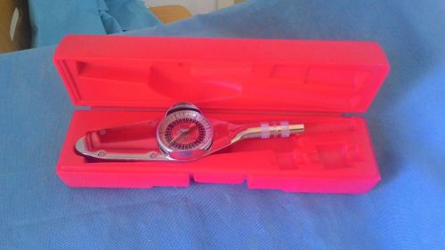SNAP-ON TE25FUA Torq Meter Torque Wrench Driver Dial Gauge 8&#034; Drive 203mm