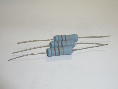 4 510ohm 510 ohm 5w resistor for 300b 2a3 845 211 6l6 ad1 ren904 re604 tube amp for sale