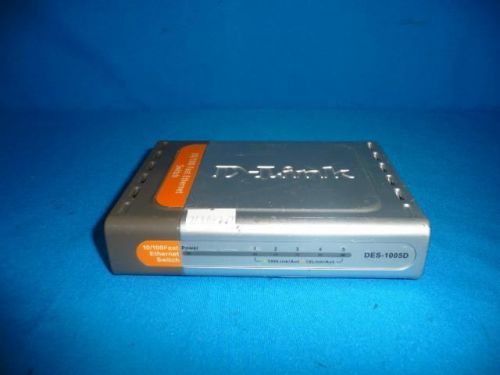 D-link des-1005d des1005d 5 port external switch  c for sale