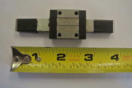 Misumi seb13 linear bearing slide guides rail w/ bearing retainer *used* for sale