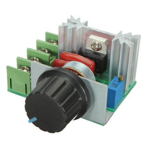 Hot 2000W 10A Voltage Regulator PWM AC Motor Speed Control Switch Governor